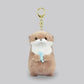 Cute Otters Holding Fish Plush Doll Keyrings Lightweight Hanging Pendant Props For School Bag Key Wallet Doll Toy Gifts
