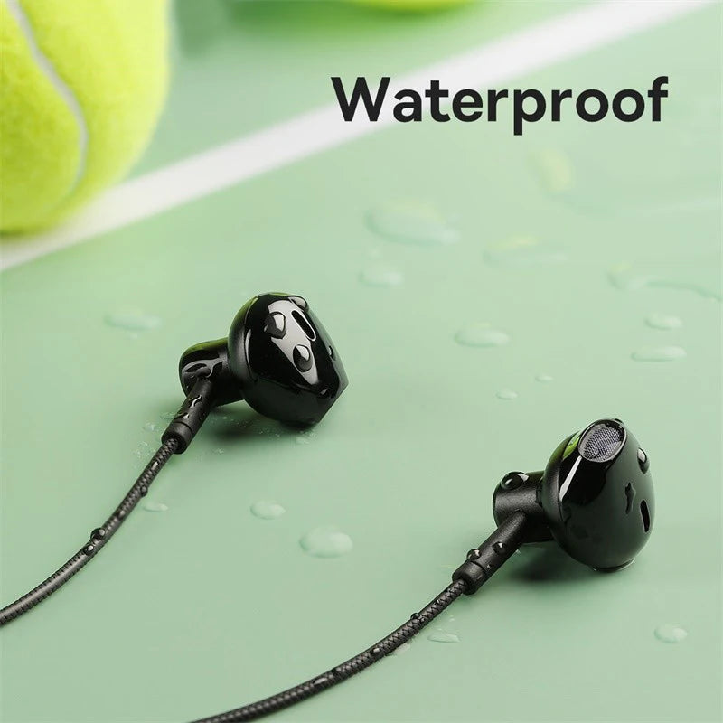 Auriculares inalámbricos Baseus con Bluetooth 5.2 y banda para el cuello, con adsorción magnética, para música, deportes, impermeables.