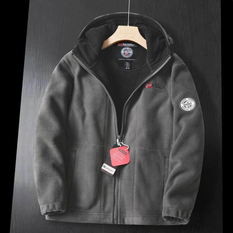 Nuevas parkas de invierno con capucha para hombre, chaquetas polares de calidad para exteriores, chaquetas holgadas de plumón a la moda, talla 3XL.