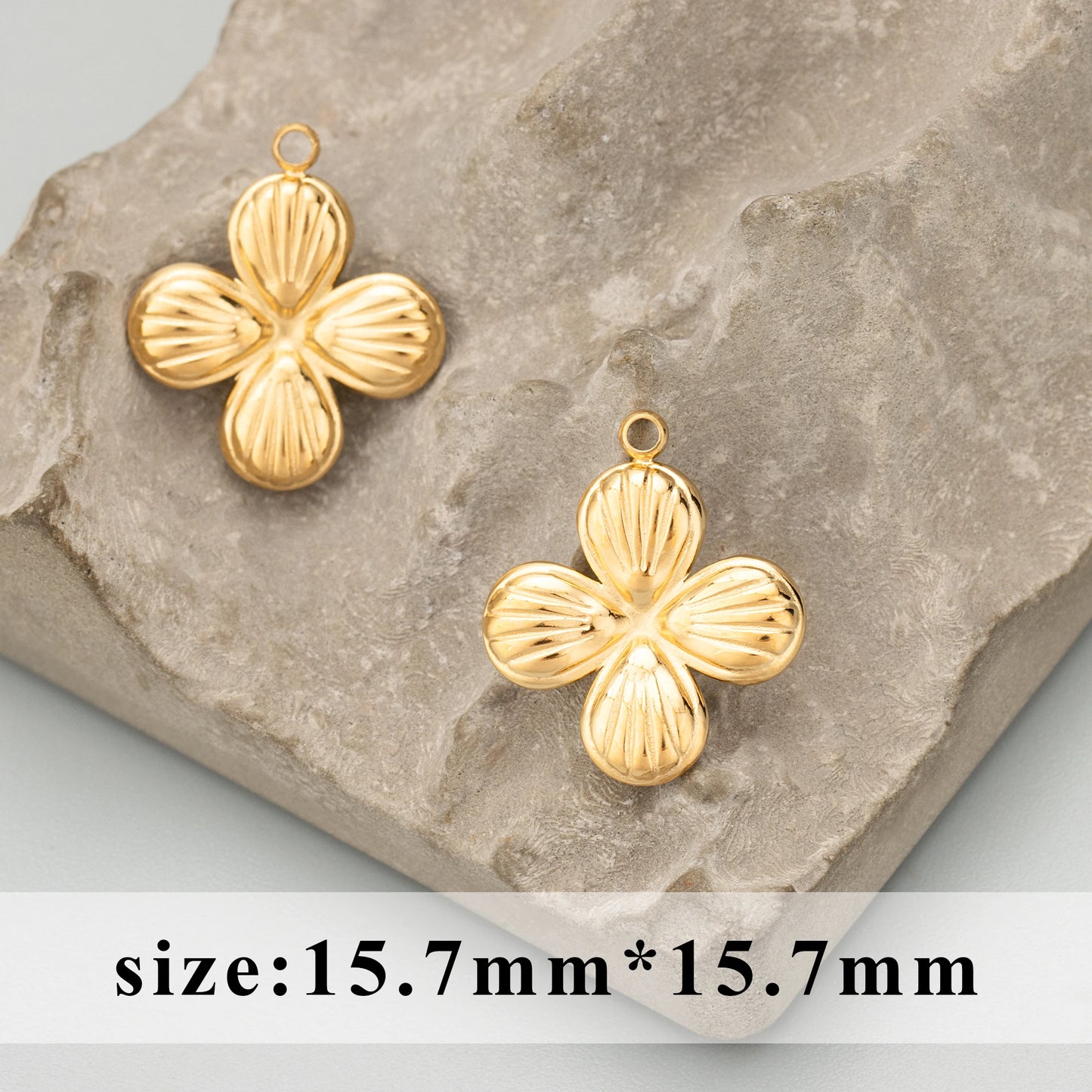GUFEATHER MD88, accesorios de joyería, acero inoxidable 316L, sin níquel, accesorios de bricolaje, dijes, colgantes de bricolaje, fabricación de joyas, 4 piezas/lote