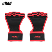 1 Pair Weight Lifting Gloves Training Gym Grips Fitness Glove Women and Men Crossfit Bodybuilding Wristbands Hand Palm Protector