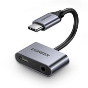 UGREEN USB C to Jack 3.5 Type C Cable Adapter USB Type C 3.5mm AUX Earphone Converter for Huawei P20 Pro Xiaomi Mi 6 8 9 se Note