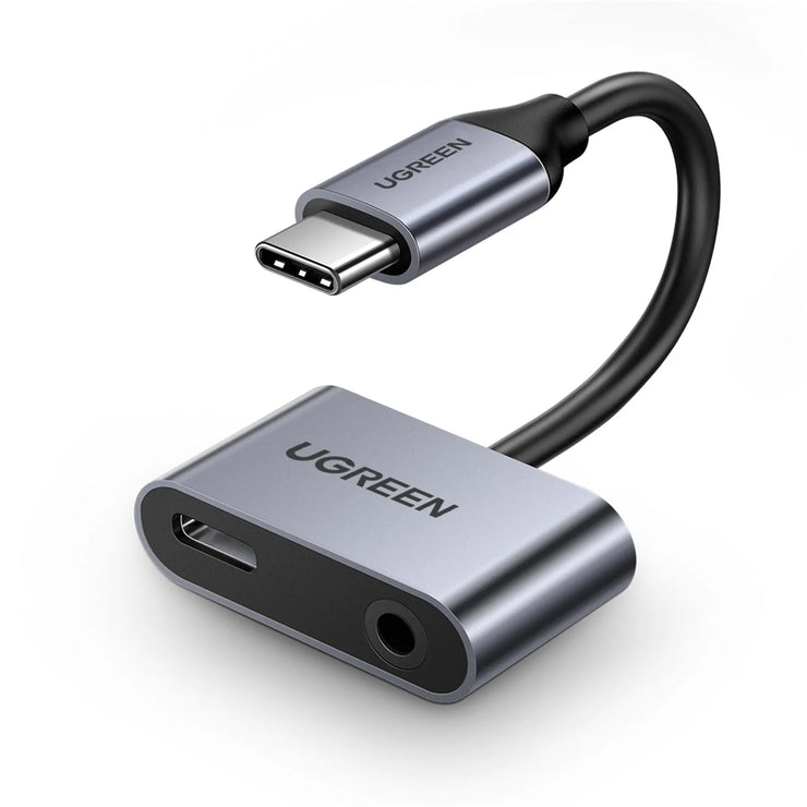 UGREEN USB C to Jack 3.5 Type C Cable Adapter USB Type C 3.5mm AUX Earphone Converter for Huawei P20 Pro Xiaomi Mi 6 8 9 se Note