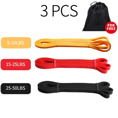 Resistance Bands Exercise Elastic Workout Ruber Loop Strength Rubber Band Gym Fitness Equipment Training Expander Unisex