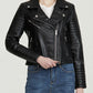 Fitaylor Autumn Women Women Faux PU Leather Jacket Casual Lady Long-sleeve Windproof Waterproof Jacket Motorcycle Streetwear