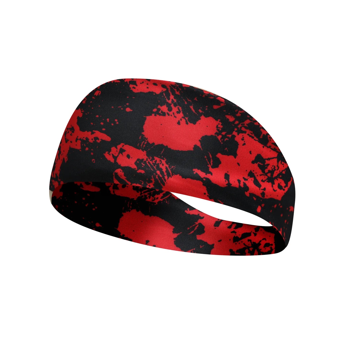 Printing Sports Headbands Sweatband Stretch Elastic Women Yoga Hair Bands Breathable Gym Fitness Running Cycling Tennis Headwrap