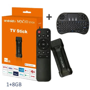 MX10 F3/MX10 mini TV stick android13 h618 ATV 4K HD TV box 2.4/5G WiFi smart TV receiver for Google YouTube Netflix media player