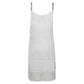 Women's Fashion Sleeveless Backless Tassel Dress Cocktail Great Gatsby Party Tassel Dress Retro Dance Costume