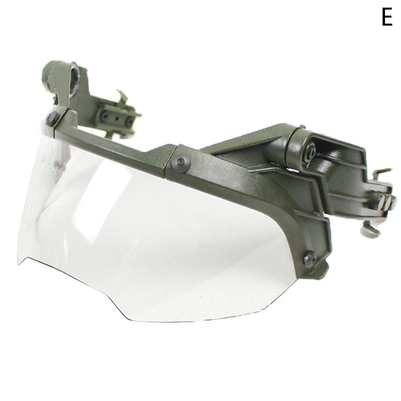 Adjustable Tactical Helmet Flip Goggles Airsoft Paintball FAST Helmet Windproof Anti Fog CS Wargame Protection Goggles