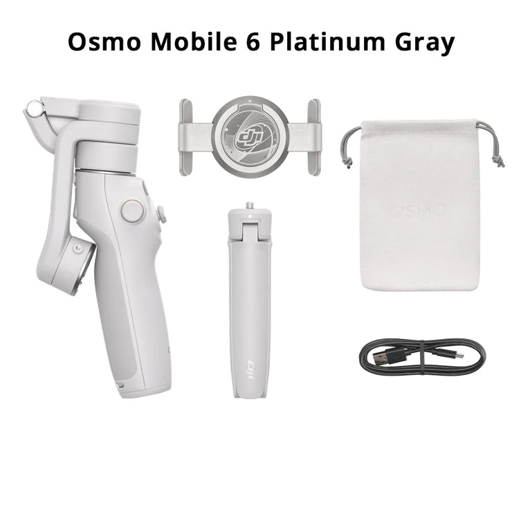 DJI Osmo Mobile 6 OM 6 handheld gimbal 3-Axis Stabilization ActiveTrack 5.0 Built-In Extension Rod original brand new in stock