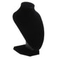 Mini caballete para exhibir collares y joyas, organizador de busto, 5,91 pulgadas, 1 terciopelo negro