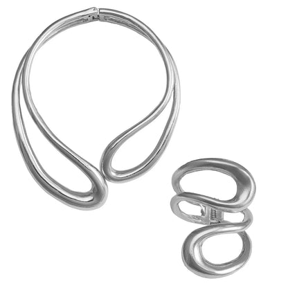 Best Lady Retro Stylish and Simple Alloy Open Bracelet Hollow-out Women's Hand Accessory for Seaside Wear Can Be DIY Matched