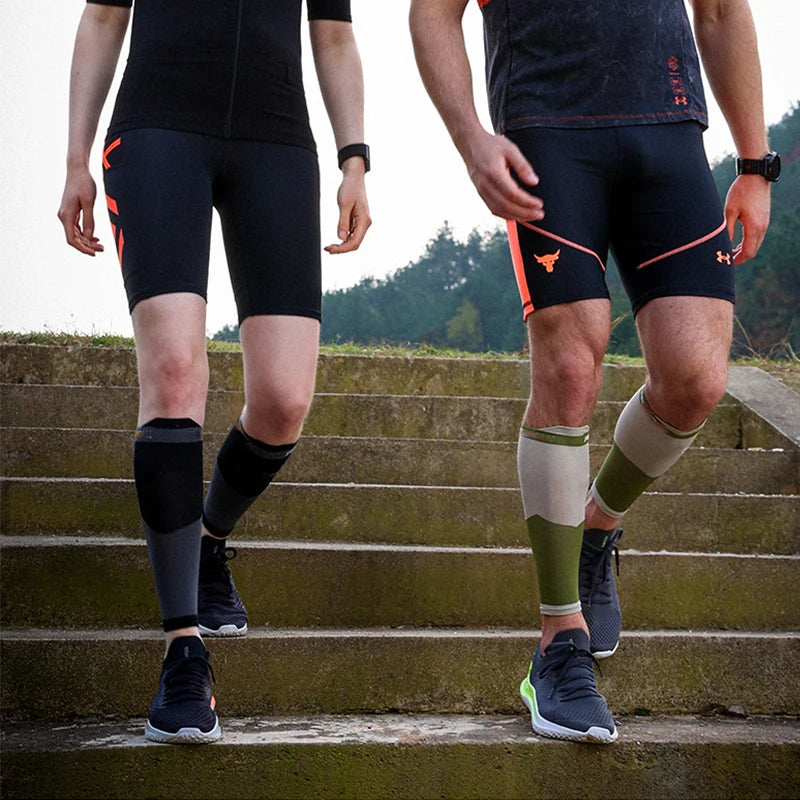 Jambières de sport, cyclisme, marathon, football, course à pied, muscles pouvant comprimer le mollet, genouillères