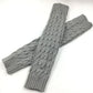 New Women Autumn And Winter Legwarmers Kapron Hemp Flowers Kneepad Leg Warmer Female Girls Pile Heap Socks Sports Safety