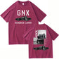 Kendrick Lamar GNX Tour T-Shirts Unisex Harajuku O-Neck Short Sleeve Shirts Commemorative Shirt