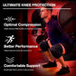 UFlex Athletics Knee Compression Sleeve Support for Women and Men Knee Brace for Pain Relief Fitness Weightlifting Hiking Sports