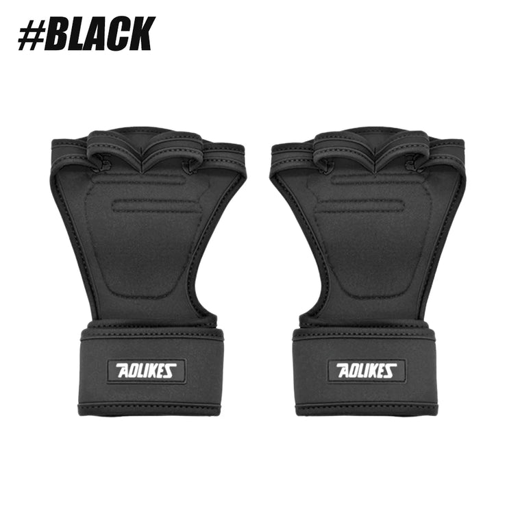 1 Pair Weight Lifting Gloves Training Gym Grips Fitness Glove Women and Men Crossfit Bodybuilding Wristbands Hand Palm Protector