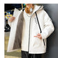 2023 Winter Thicken Fleece Hooded Jackets Mens Waterproof Warm Coats Windbreaker Outwear Males Outdoor