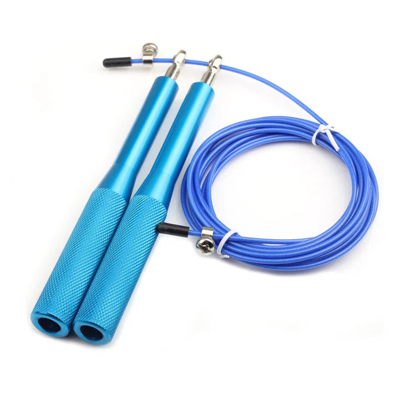 Nouvelles cordes à sauter de fitness Crossfit, corde à sauter rapide en fil d'acier lourd pour la boxe, l'entraînement MMA, la gym, la corde à sauter