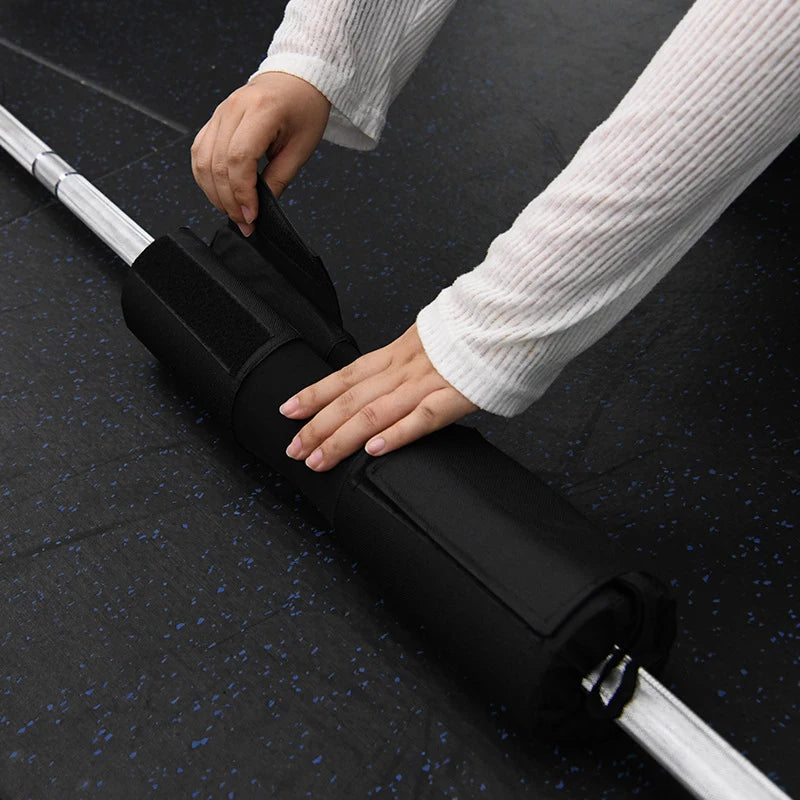 Almohadilla para sentadillas con barra, almohadilla para hombros, empuje de cadera, funda de espuma para barra, bolsa suave para entrenamiento de levantamiento de pesas, equipo para hombres y mujeres, equipo de gimnasio y fitness.