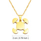 Anniyo African Symbol Pendant Necklaces Gold Color/Silver Color Ghanaian Gye Ethnic Jewelry Traditional Accessories #125321