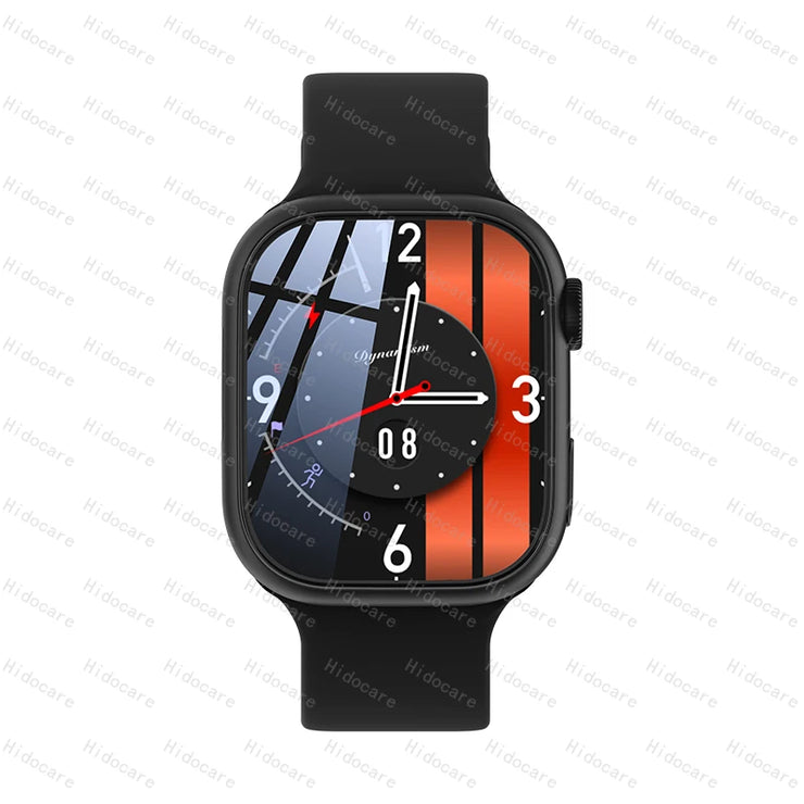 4G SIM Card Android Watch 1.96" Curved Screen AMOLED Men Woman Wifi GPS Connected Waterproof Clock Korean Polish Original 2024