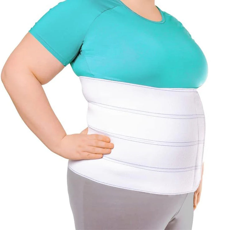 Bariatric Abdominal Binder Obesity Girdle Belt for Big Men Women with a Large Belly Post Surgery Tummy & Waist Compression Wrap