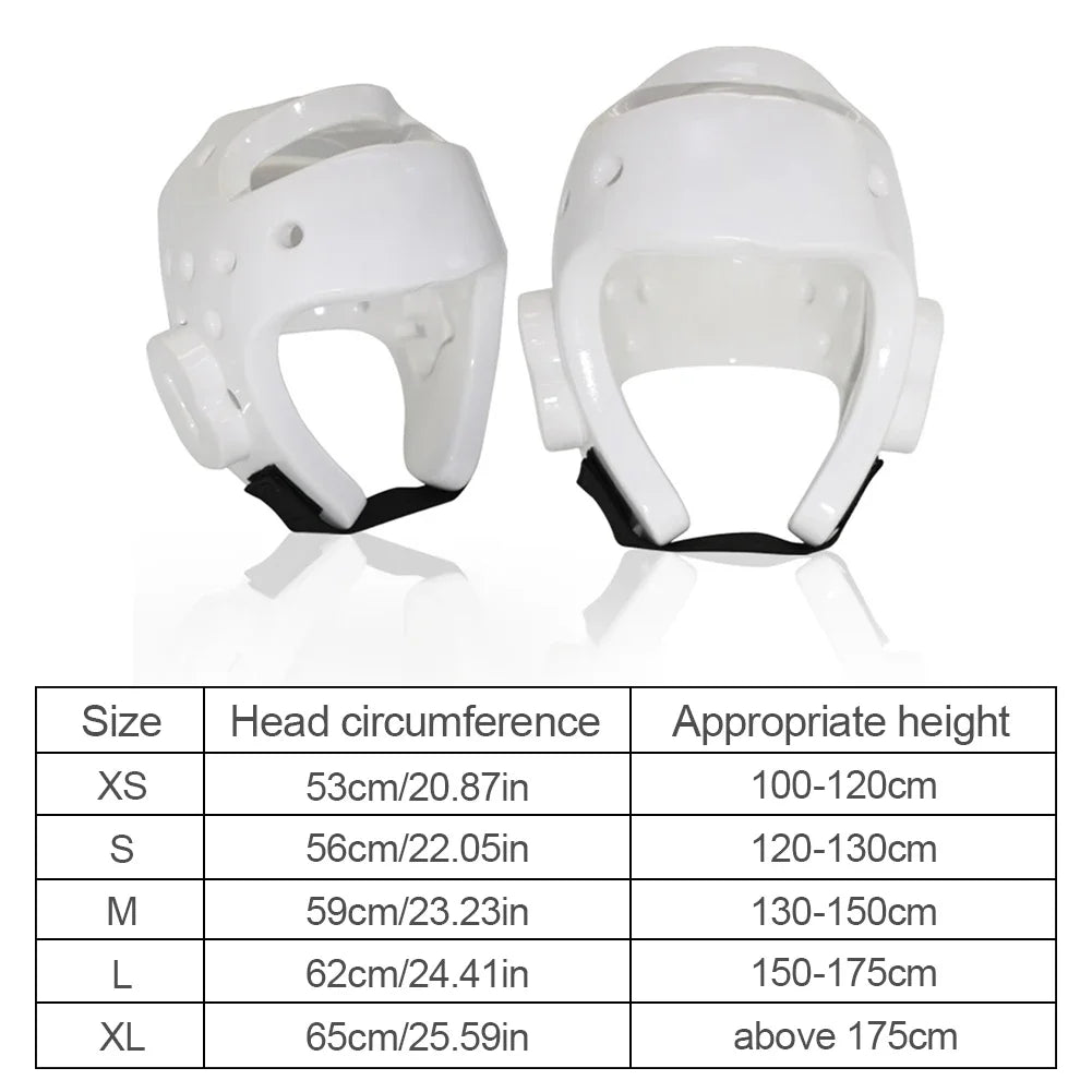 Professional Taekwondo head protector MMA Helmet Muay Thai Boxing Taekwondo Karate Guard Head WTF Kickboxing