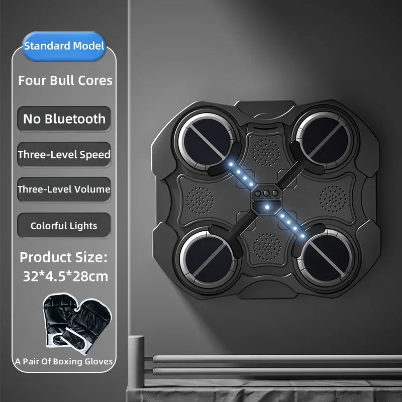 Boxing Music Machine Children's Boxing Wall Target Home Wall-Mounted Boxing Machine Six-Target Intelligent Boxing Training