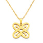 Anniyo African Symbol Pendant Necklaces Gold Color/Silver Color Ghanaian Gye Ethnic Jewelry Traditional Accessories #125321