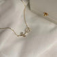 Fashion Tulip Drop Pendant Necklace for Women Luxury Shiny Zircon Accessory Clavicle Chain Necklace Sweet Girl Jewelry Gift 2024