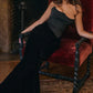 Mozision Off-shoulder Strapless Sexy Maxi Dress For Women Elegant Sleeveless Backless Bodycon Club Party Evening Long Dress