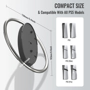 Vertical Stand for PS5 PRO /PS5 Slim /PS5 Console,Original 1:1 Metal Base for Playstation 5 Disc and Digital Edition Accessories