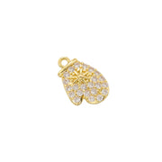 ZHUKOU christmas charms for jewelry making Lovely Christmas Tree series pendants DIY Handmade Jewelry Making accessories VD1383