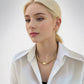 Exaggerated Stainless Steel Cuban Chain Choker Necklace for Women In Hip-hop Style