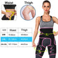 Ceinture amincissante 3 en 1 pour femme, gaine amincissante pour la taille et les cuisses, idéale pour l'entraînement, modelage du corps, perte de poids, rehaussement des fesses