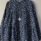 Vintage Long Sleeve Blusas Retro ZANZEA Causal Floral Printing Blouse Holiday Ruffles Neck Tops 2024 Autumn Loose Shirts Femme
