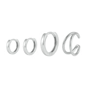 ROXI Ear Jewelry Set Moon Star Lightning Suit Earrings for Women Fashion Jewelrys Hoop Earring Piercing Pendientes Casual