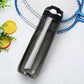 Bouteille d'eau en Tritan 750 ml/1 000 ml avec paille, écologique et durable, idéale pour la gym, le fitness et les sports de plein air.