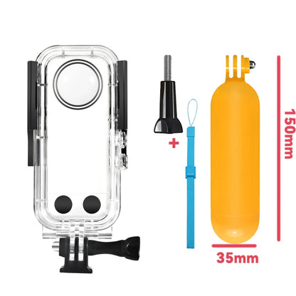 Dive Case For Insta360 X3 40M Waterproof Case For Insta360 ONE X3 Underwater Protect Box Diving Shell Action Cameras Accessories