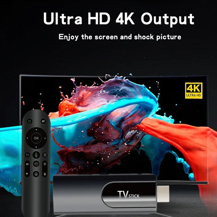 MX10 F3/MX10 mini TV stick android13 h618 ATV 4K HD TV box 2.4/5G WiFi smart TV receiver for Google YouTube Netflix media player