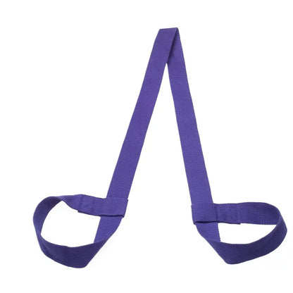 Sangle réglable pour tapis de yoga, sangle de transport pour l'épaule, bandes extensibles pour exercices, fitness, gym, sport, corde 150 cm x 3,8 cm