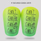 Espinilleras de fútbol, ​​miniespinilleras protectoras de fútbol, ​​resistentes al desgaste, con absorción de impactos, EVA, para entrenamiento infantil.