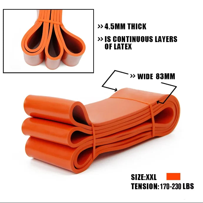 Resistance Bands Exercise Elastic Workout Ruber Loop Strength Rubber Band Gym Fitness Equipment Training Expander Unisex