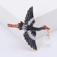 Metal Brooches Peace Dove Pins For Women Fashion Girls Corsage Festival Brooch Gifts Simple Banquet Dress Accessories Jewelry