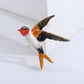 Metal Brooches Peace Dove Pins For Women Fashion Girls Corsage Festival Brooch Gifts Simple Banquet Dress Accessories Jewelry