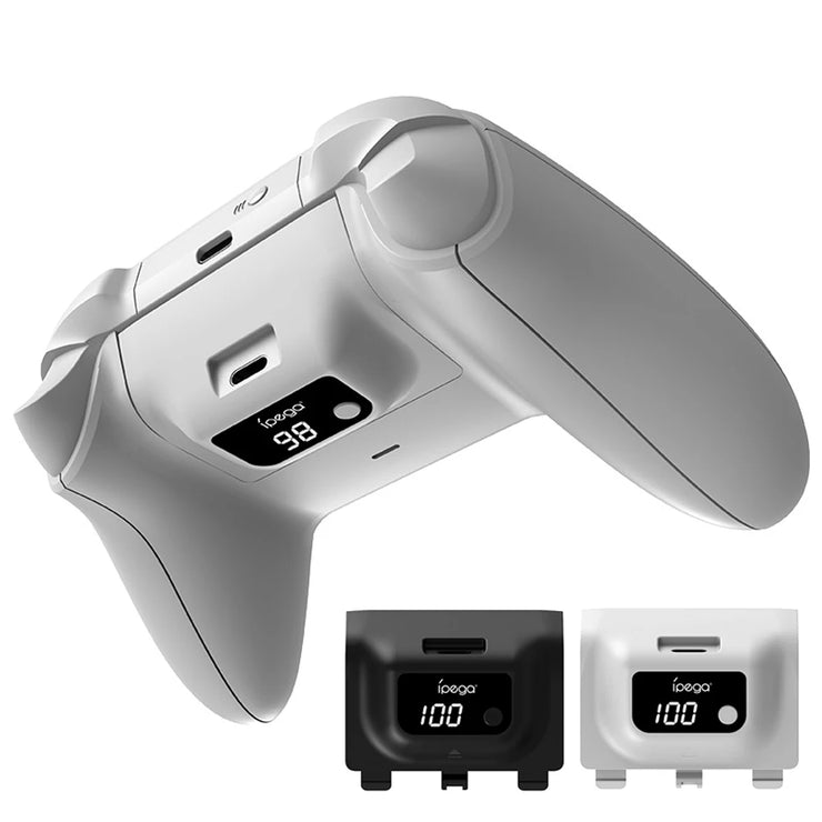 Wireless Gampad Rechargeable Battery with Digital Display 1400mAh Rechargeable Controller Battery for Xbox Series X/S Controller