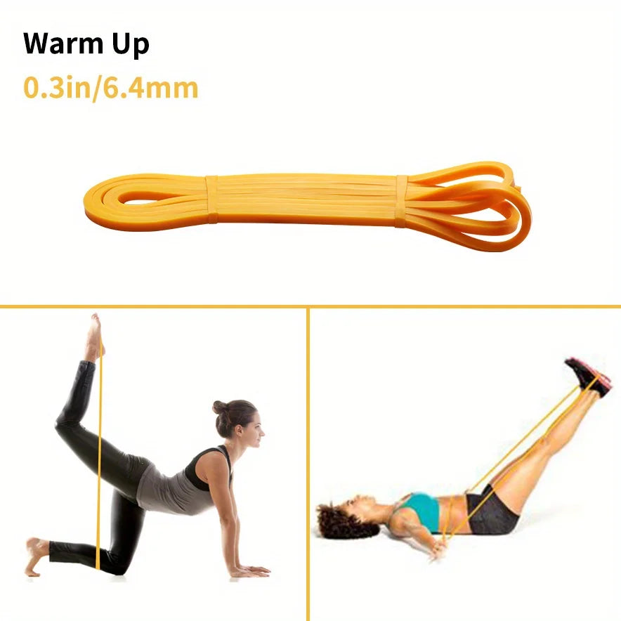 Resistance Bands Exercise Elastic Workout Ruber Loop Strength Rubber Band Gym Fitness Equipment Training Expander Unisex