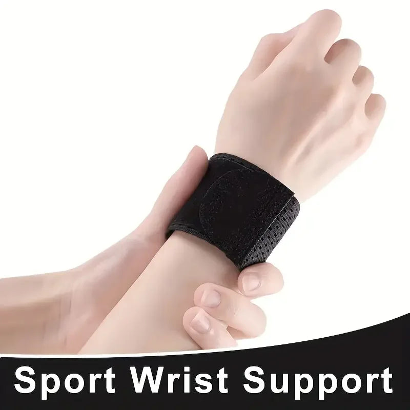 2Pcs Adjustable Wristband Wrist Support Arthritis Sprain Wrist Brace Protect Sport Fitness Compression Wrist Strap Carpal Tunnel