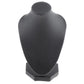 Mini caballete para exhibir collares y joyas, organizador de busto, 5,91 pulgadas, 1 terciopelo negro
